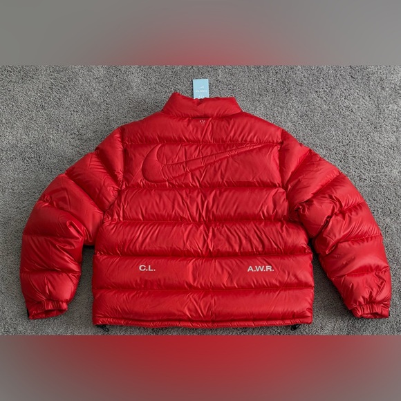 RARE Nike x NOCTA Drake Sunset Red Puffer Jacket DO2783-657 Mens Size XXL - Picture 2 of 8